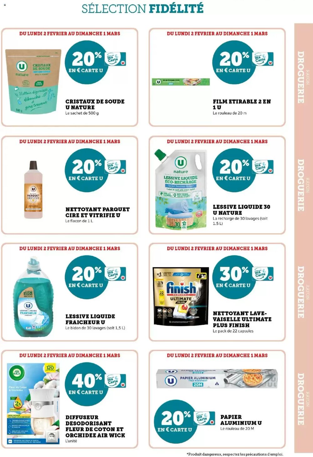 Prospectus promotionnel Hyper U valable à partir du 02/02/2026 - Page 7.