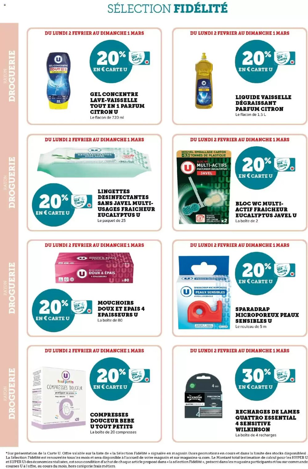 Prospectus promotionnel Hyper U valable à partir du 02/02/2026 - Page 8.