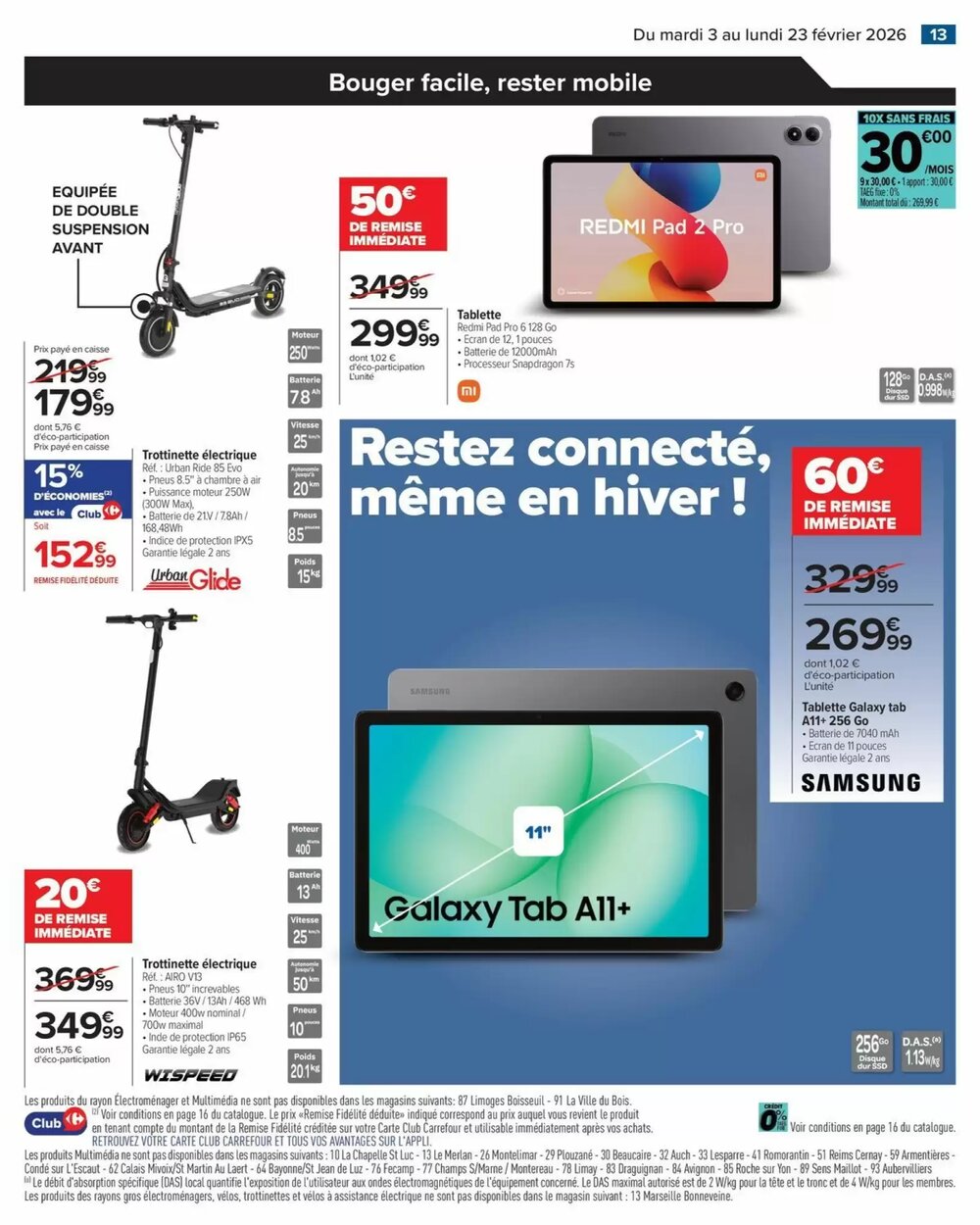 Prospectus promotionnel Carrefour valable à partir du 03/02/2026 - Page 13.