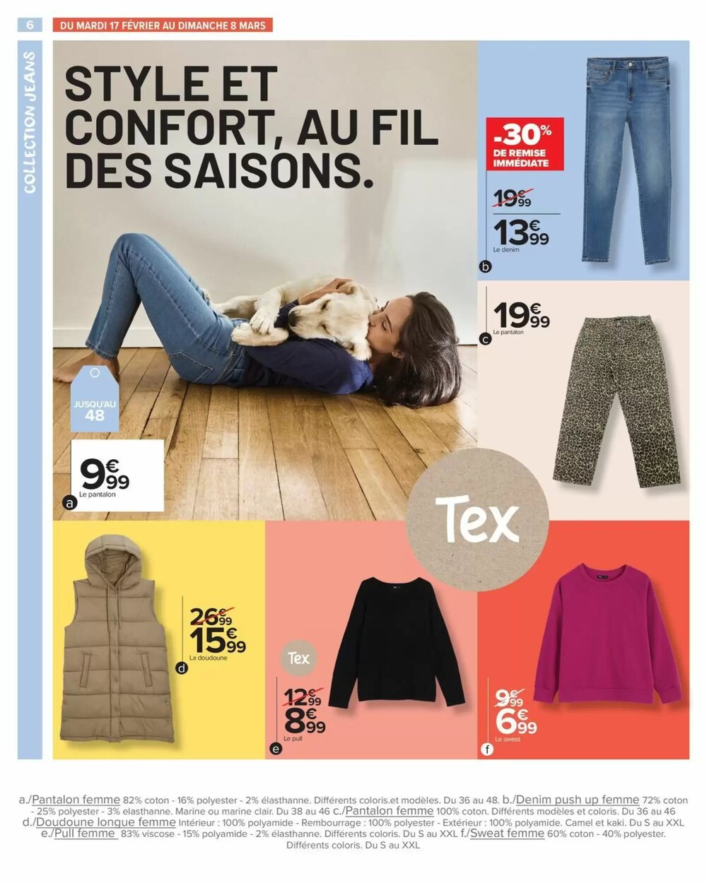 Prospectus promotionnel Carrefour valable à partir du 03/02/2026 - Page 6.