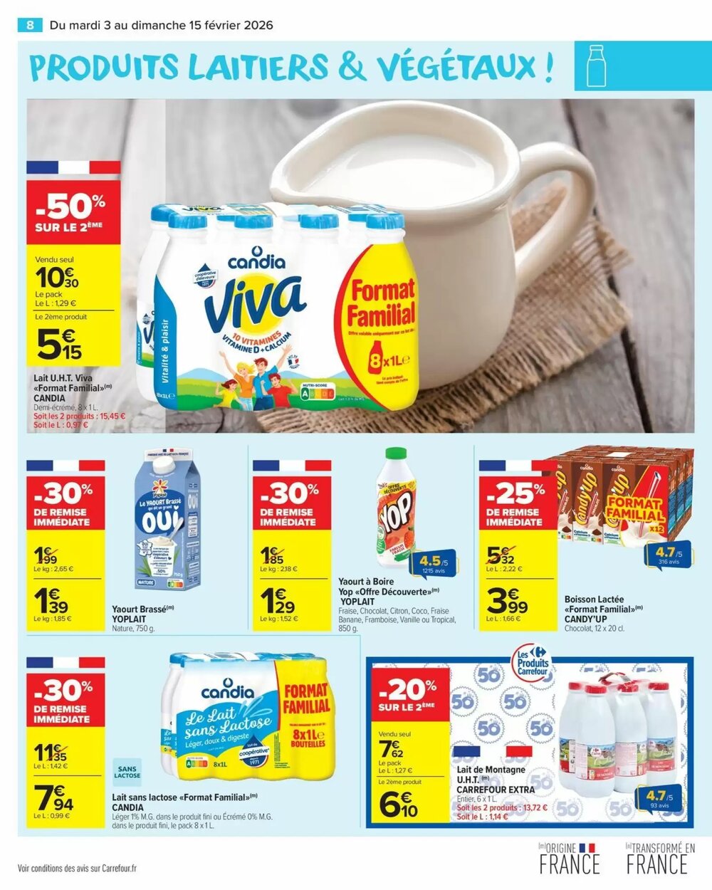 Prospectus promotionnel Carrefour Market valable à partir du 03/02/2026 - Page 10.