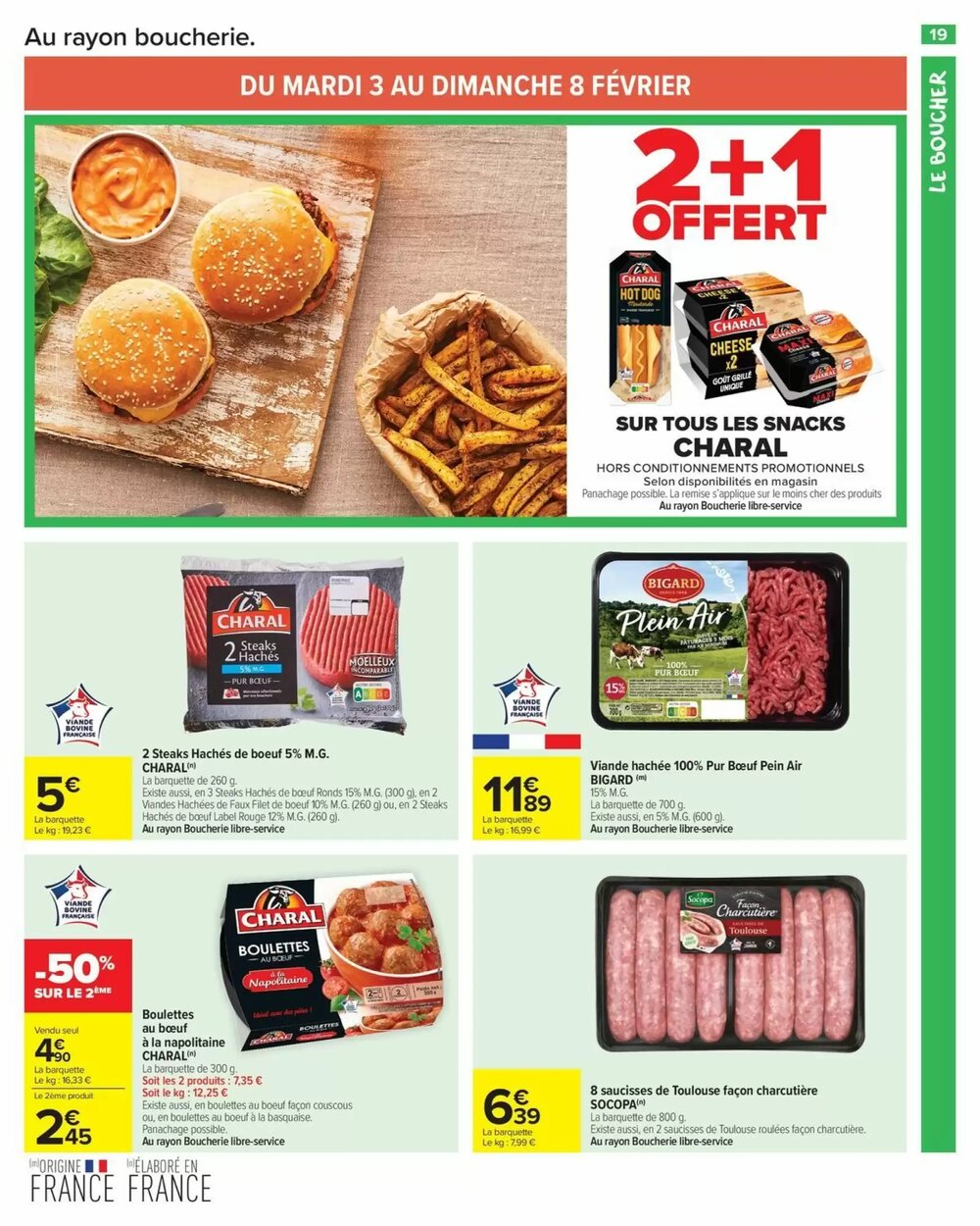 Prospectus promotionnel Carrefour Market valable à partir du 03/02/2026 - Page 21.