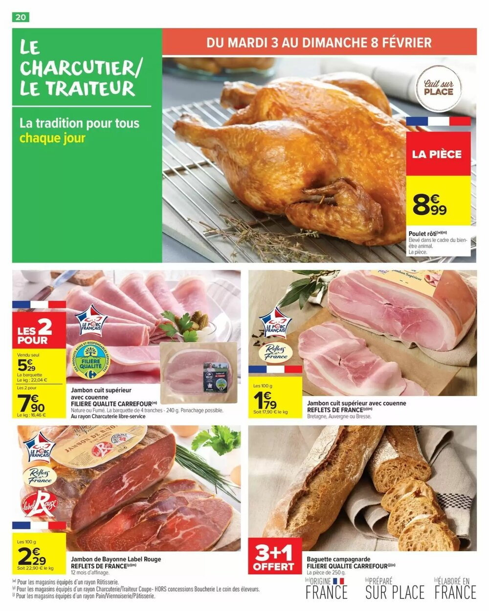 Prospectus promotionnel Carrefour Market valable à partir du 03/02/2026 - Page 22.