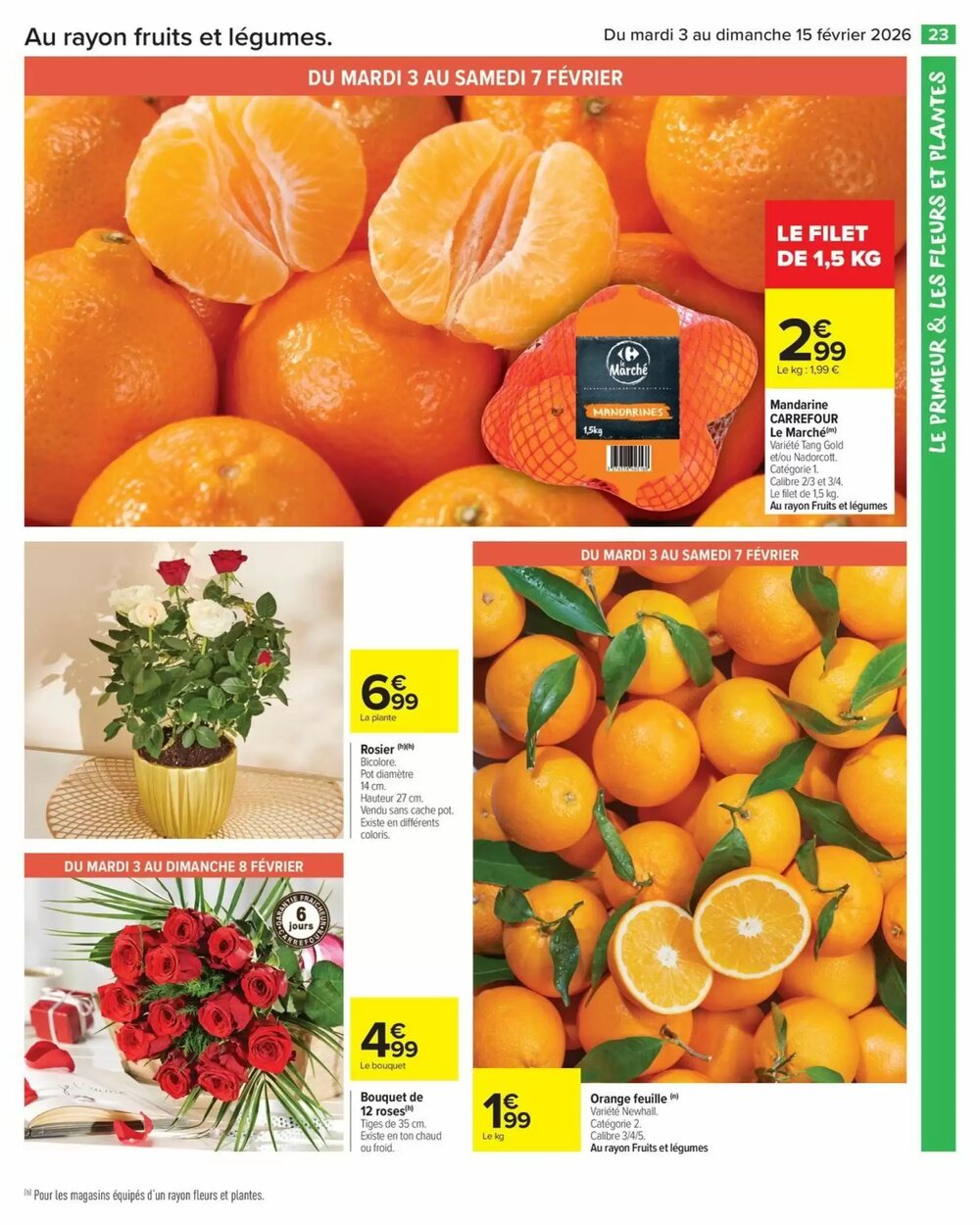 Prospectus promotionnel Carrefour Market valable à partir du 03/02/2026 - Page 25.
