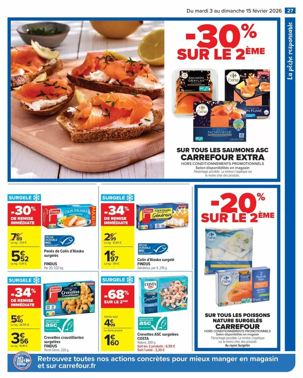 Prospectus promotionnel Carrefour Market valable à partir du 03/02/2026 - Page 29.