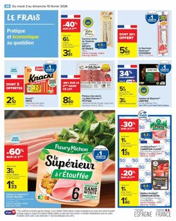 Prospectus promotionnel Carrefour Market valable à partir du 03/02/2026 - Page 30.