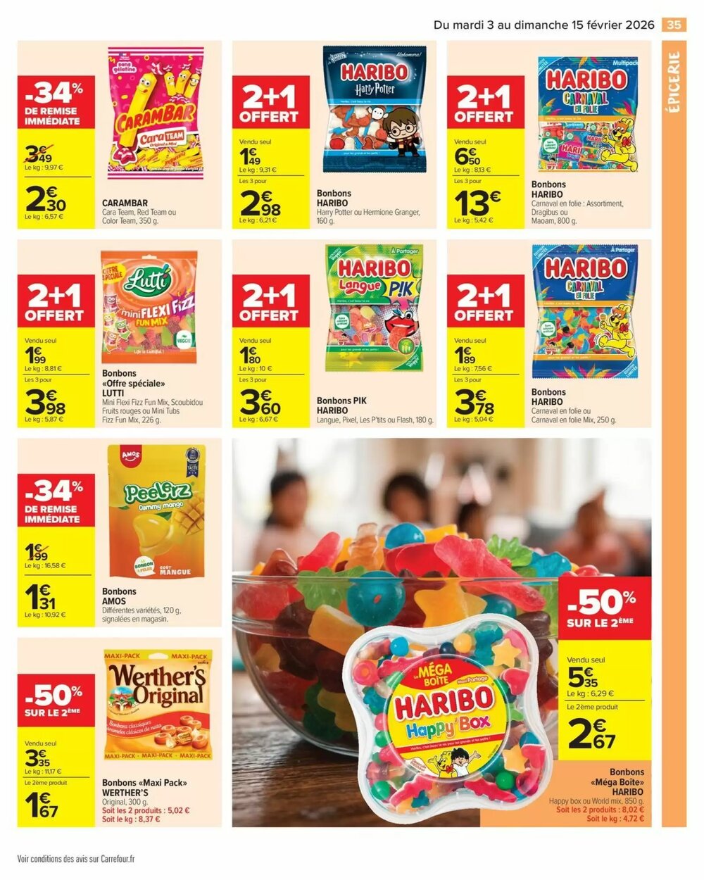 Prospectus promotionnel Carrefour Market valable à partir du 03/02/2026 - Page 37.