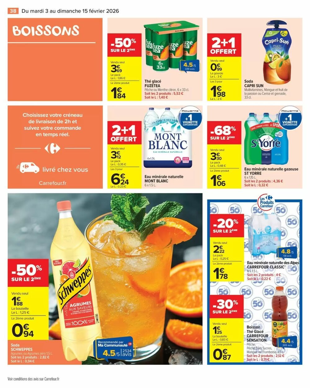 Prospectus promotionnel Carrefour Market valable à partir du 03/02/2026 - Page 40.