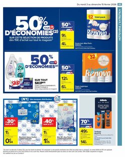 Prospectus promotionnel Carrefour Market valable à partir du 03/02/2026 - Page 47.
