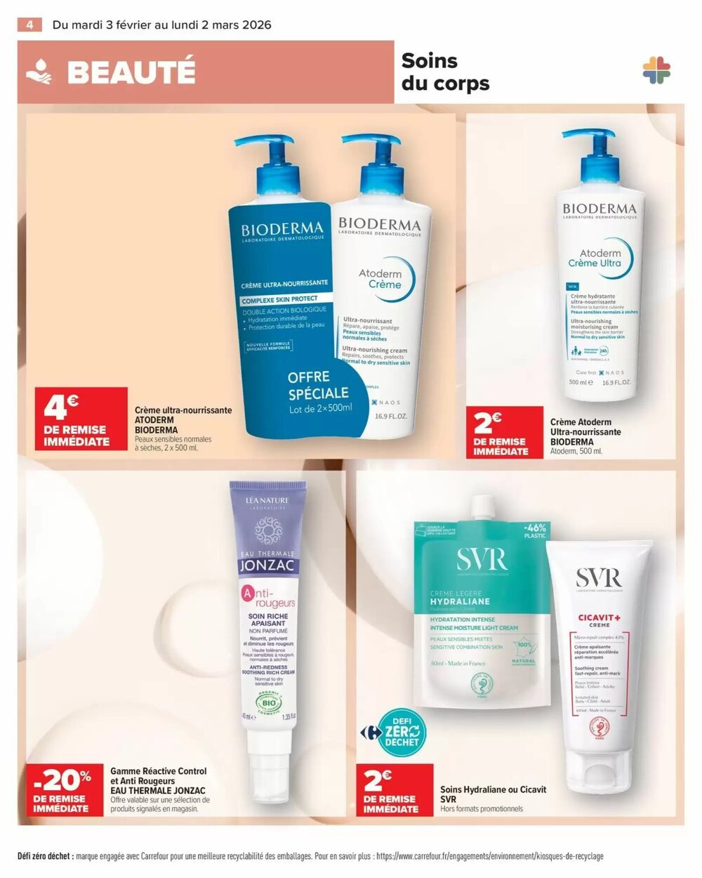 Prospectus promotionnel Carrefour valable à partir du 03/02/2026 - Page 4.