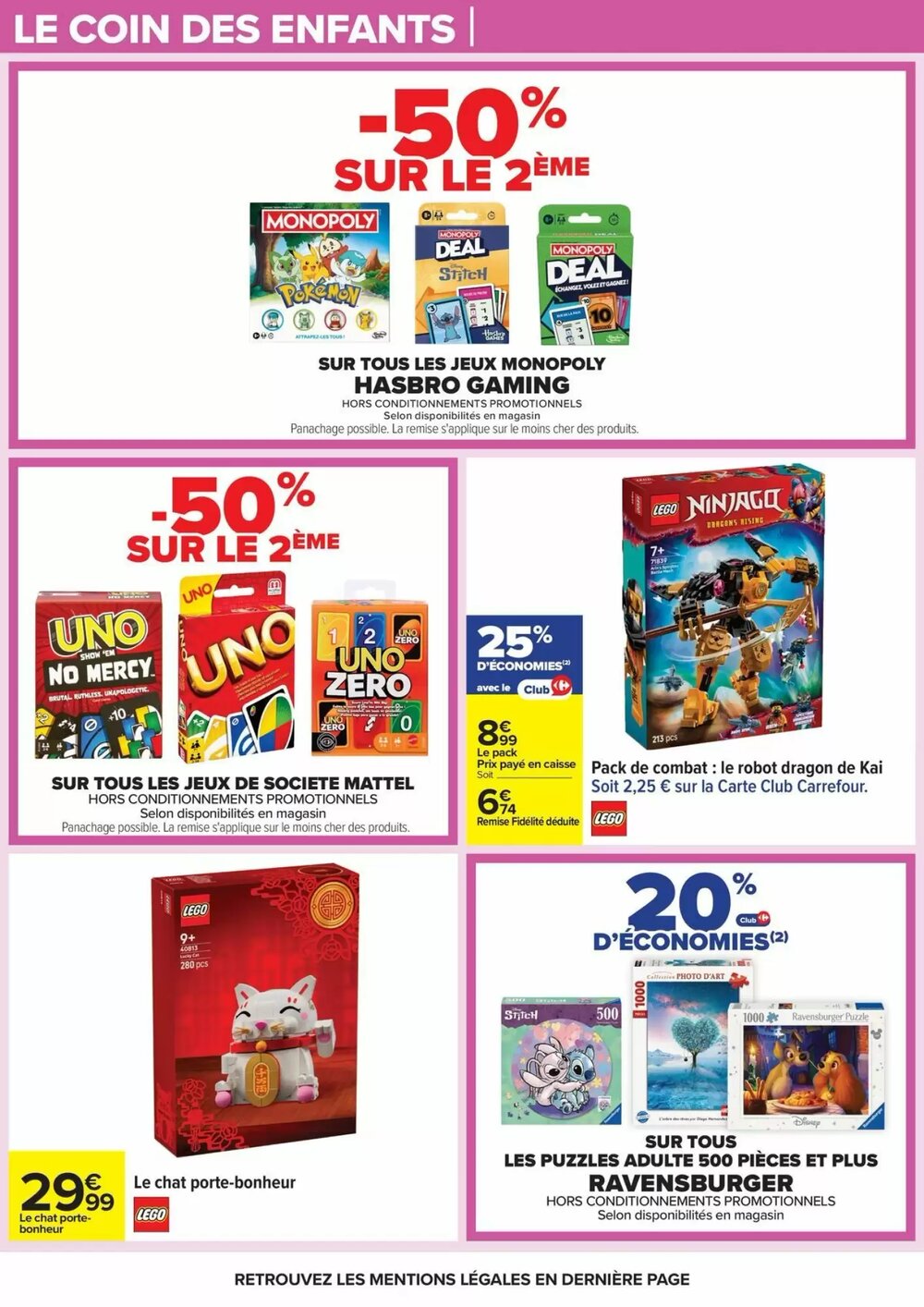 Prospectus promotionnel Carrefour valable à partir du 03/02/2026 - Page 22.