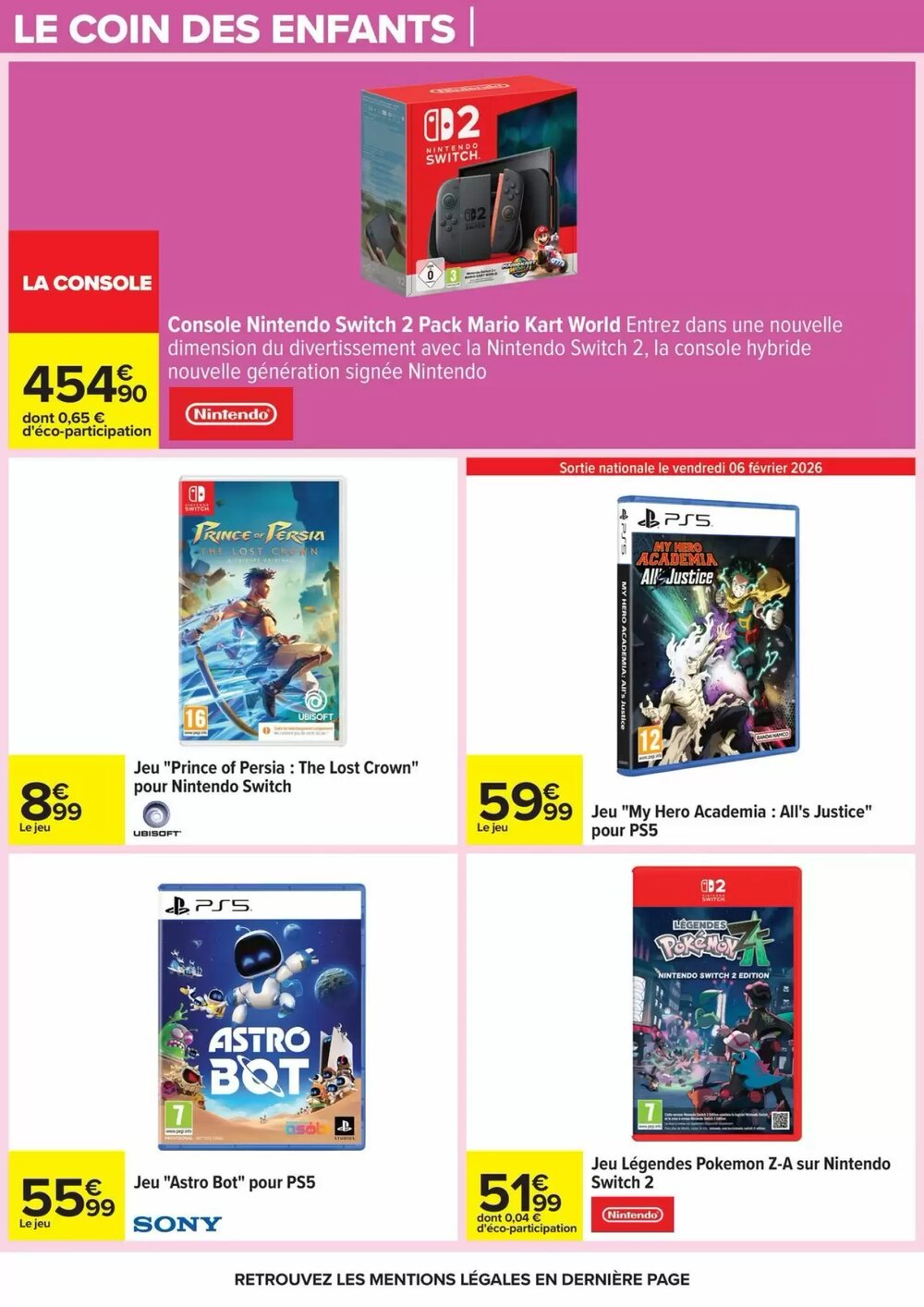 Prospectus promotionnel Carrefour valable à partir du 03/02/2026 - Page 32.