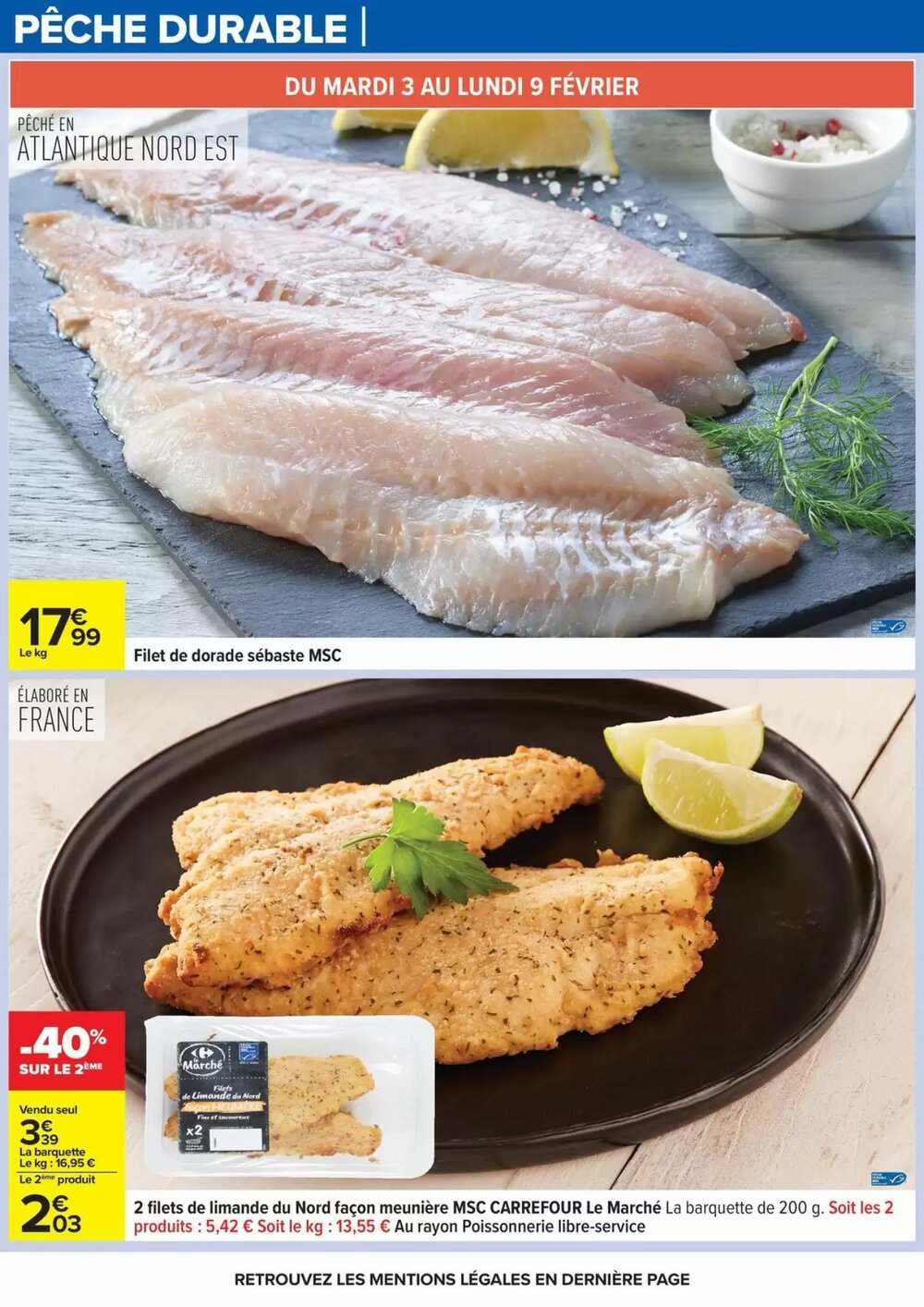 Prospectus promotionnel Carrefour valable à partir du 03/02/2026 - Page 42.