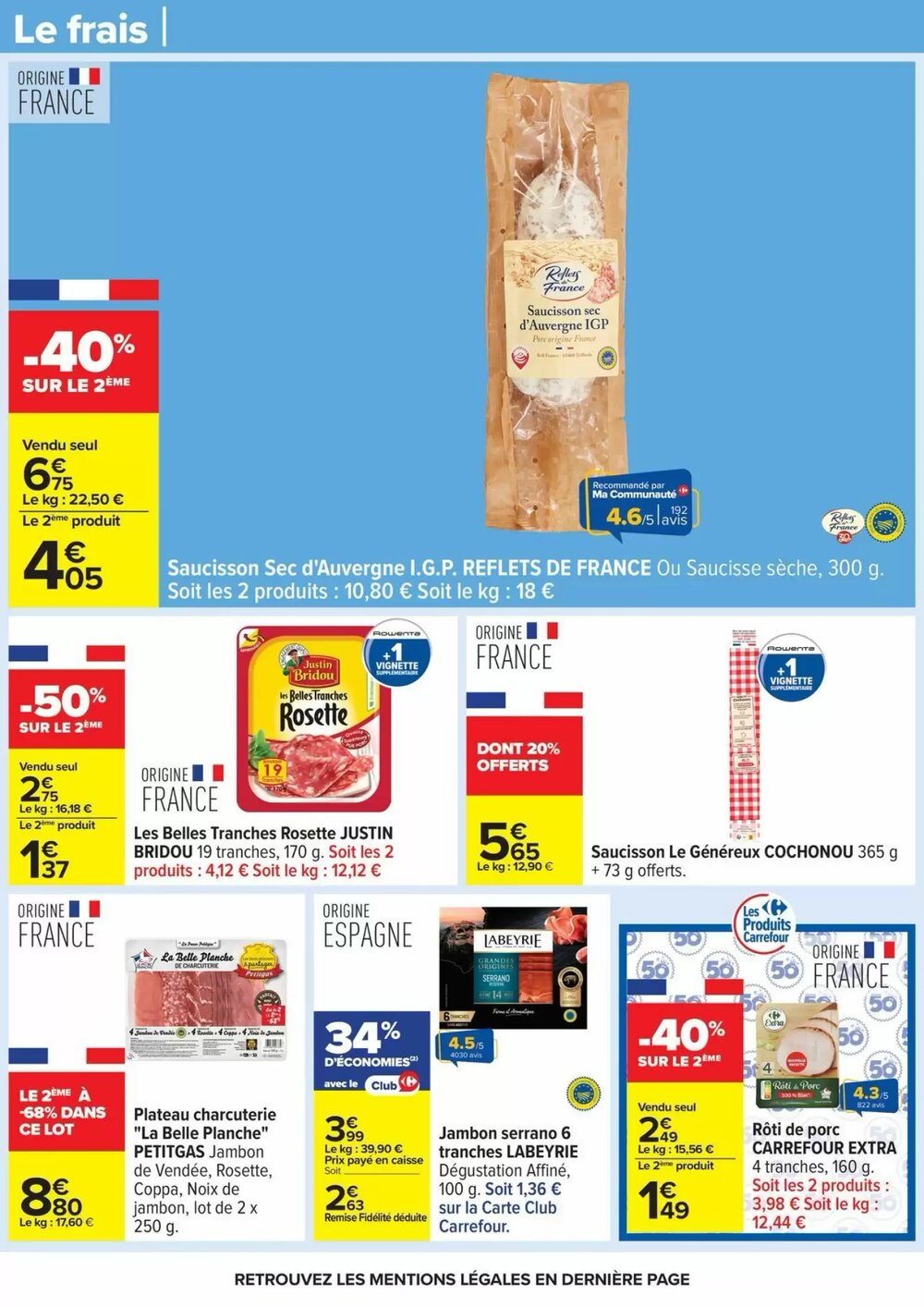 Prospectus promotionnel Carrefour valable à partir du 03/02/2026 - Page 50.