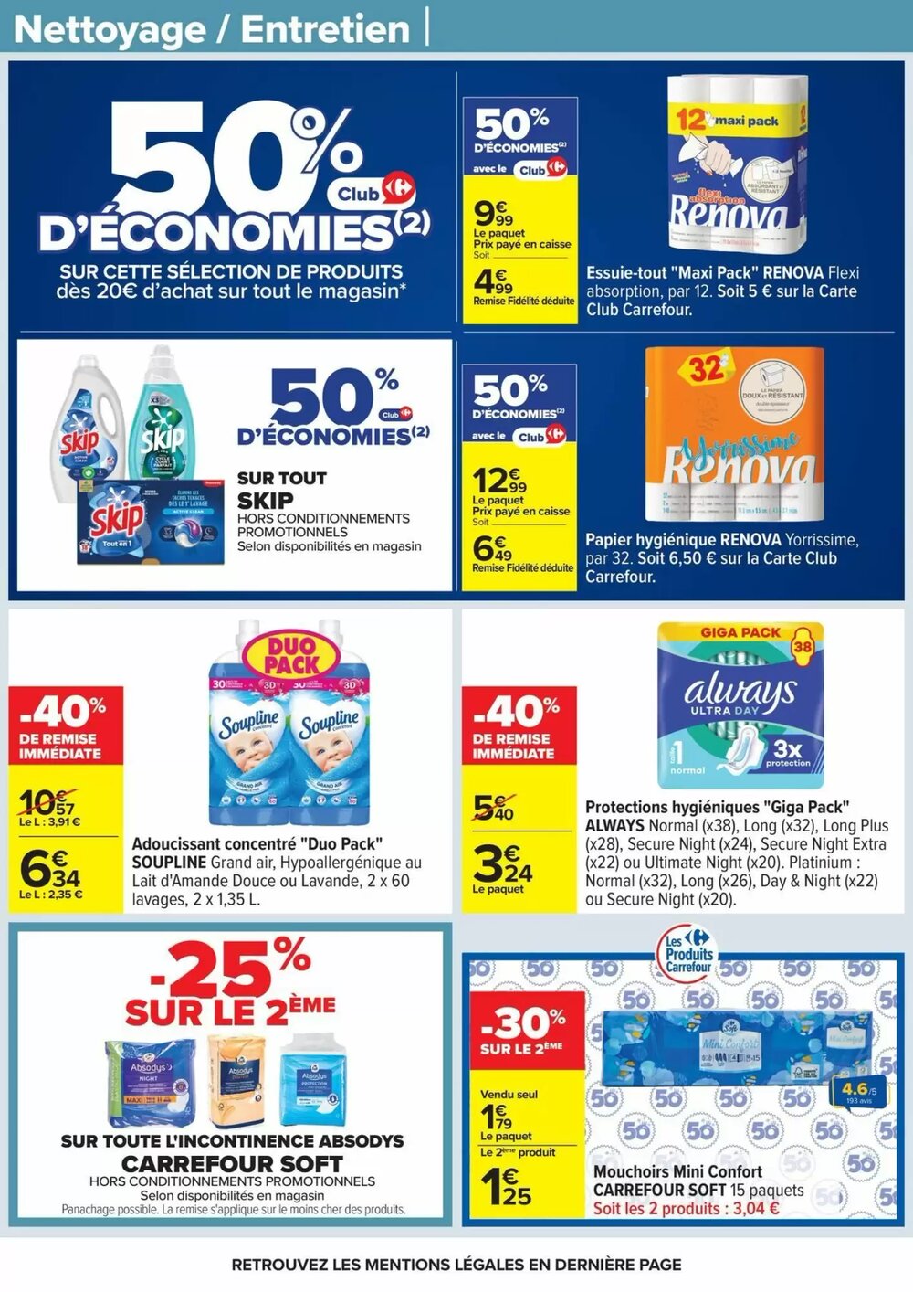 Prospectus promotionnel Carrefour valable à partir du 03/02/2026 - Page 66.