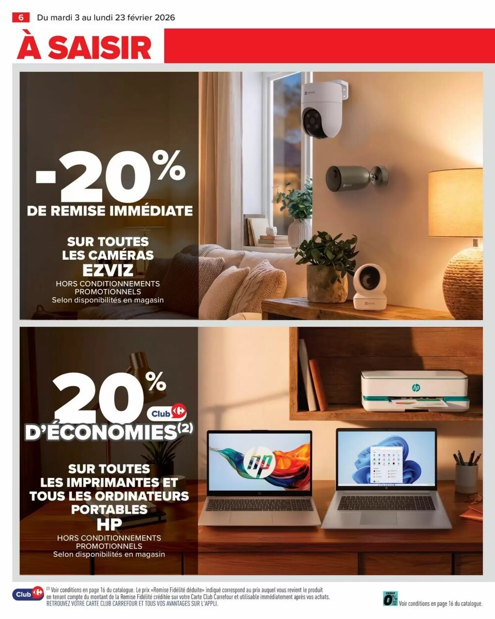 Prospectus promotionnel Carrefour valable à partir du 03/02/2026 - Page 6.