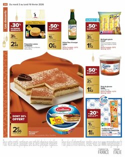 Prospectus promotionnel Carrefour valable à partir du 03/02/2026 - Page 24.
