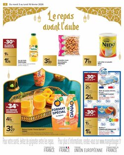 Prospectus promotionnel Carrefour valable à partir du 03/02/2026 - Page 2.