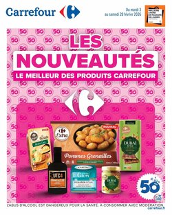 Prospectus promotionnel Carrefour valable à partir du 03/02/2026 - Page 1.
