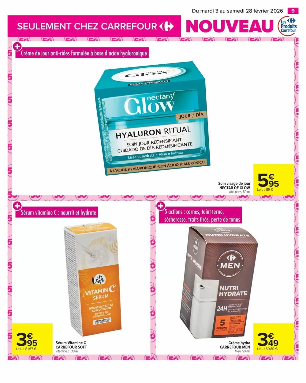 Prospectus promotionnel Carrefour valable à partir du 03/02/2026 - Page 9.