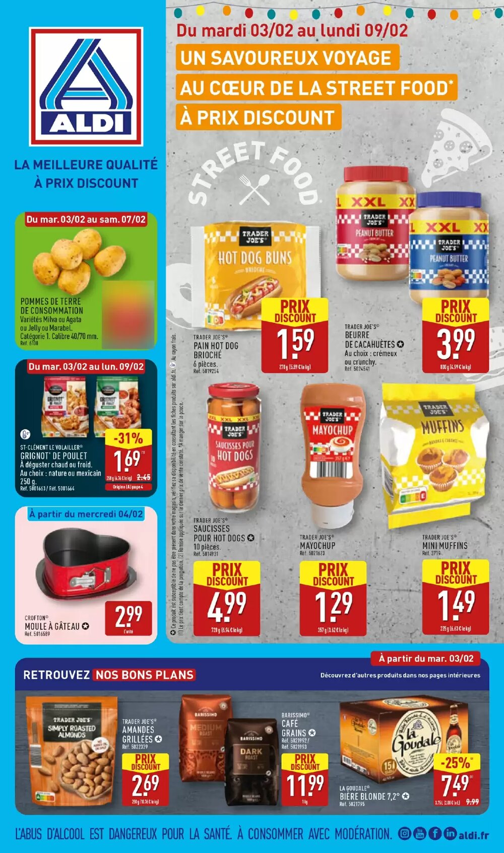 Prospectus promotionnel ALDI valable à partir du 03/02/2026 - Page 1.