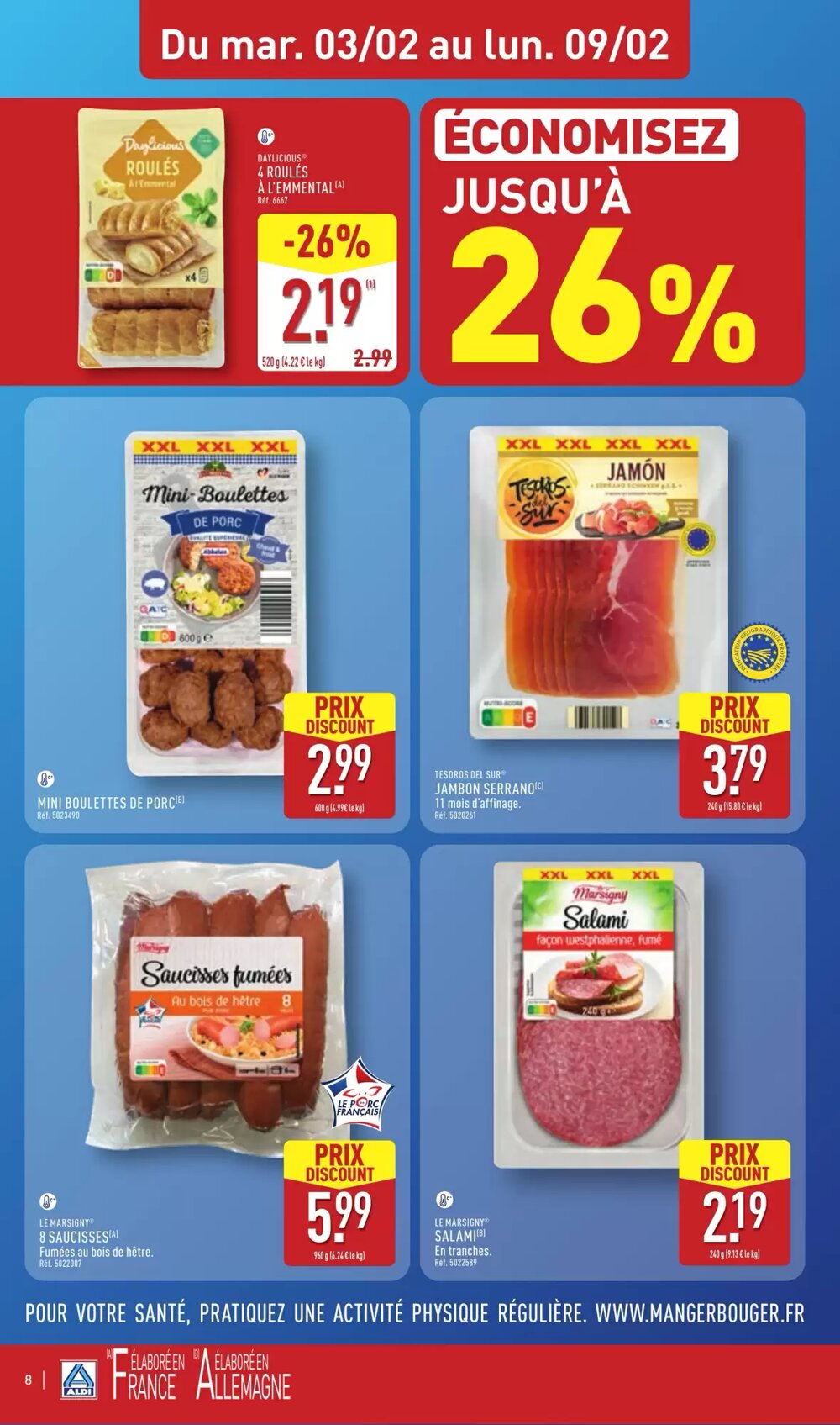 Prospectus promotionnel ALDI valable à partir du 03/02/2026 - Page 10.