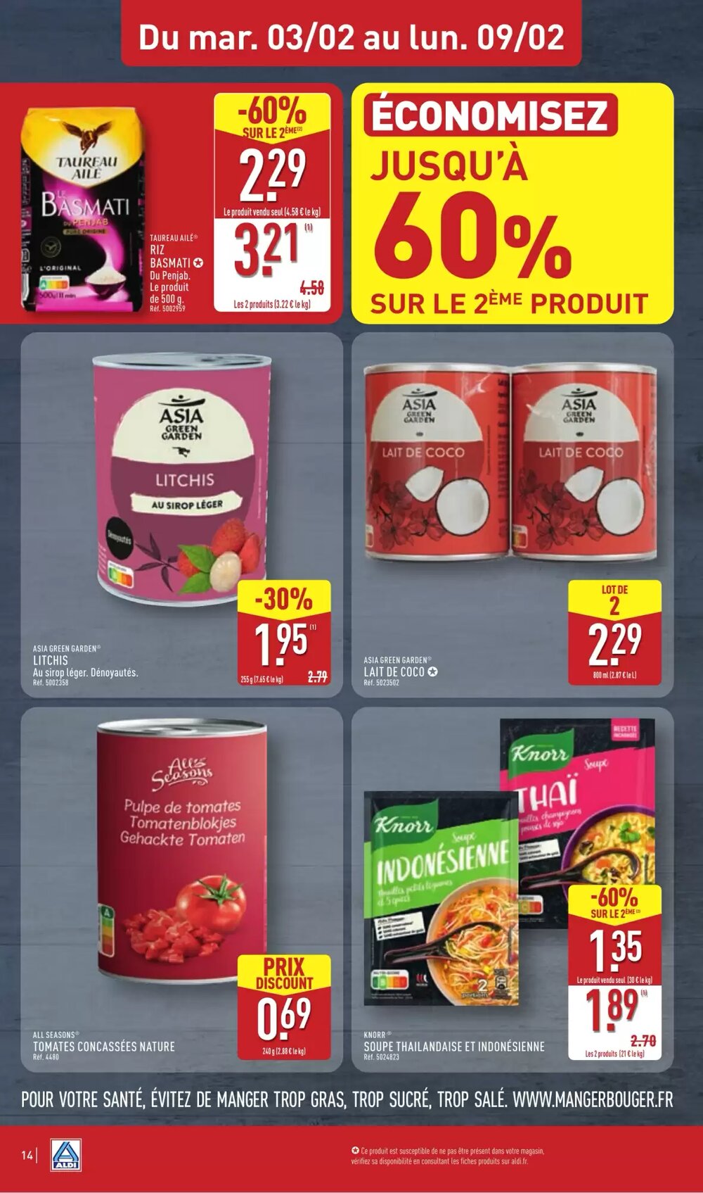 Prospectus promotionnel ALDI valable à partir du 03/02/2026 - Page 16.