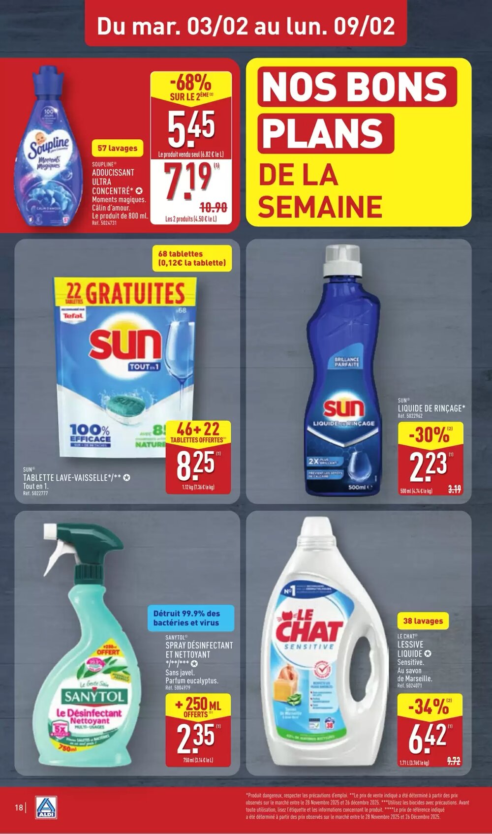 Prospectus promotionnel ALDI valable à partir du 03/02/2026 - Page 20.