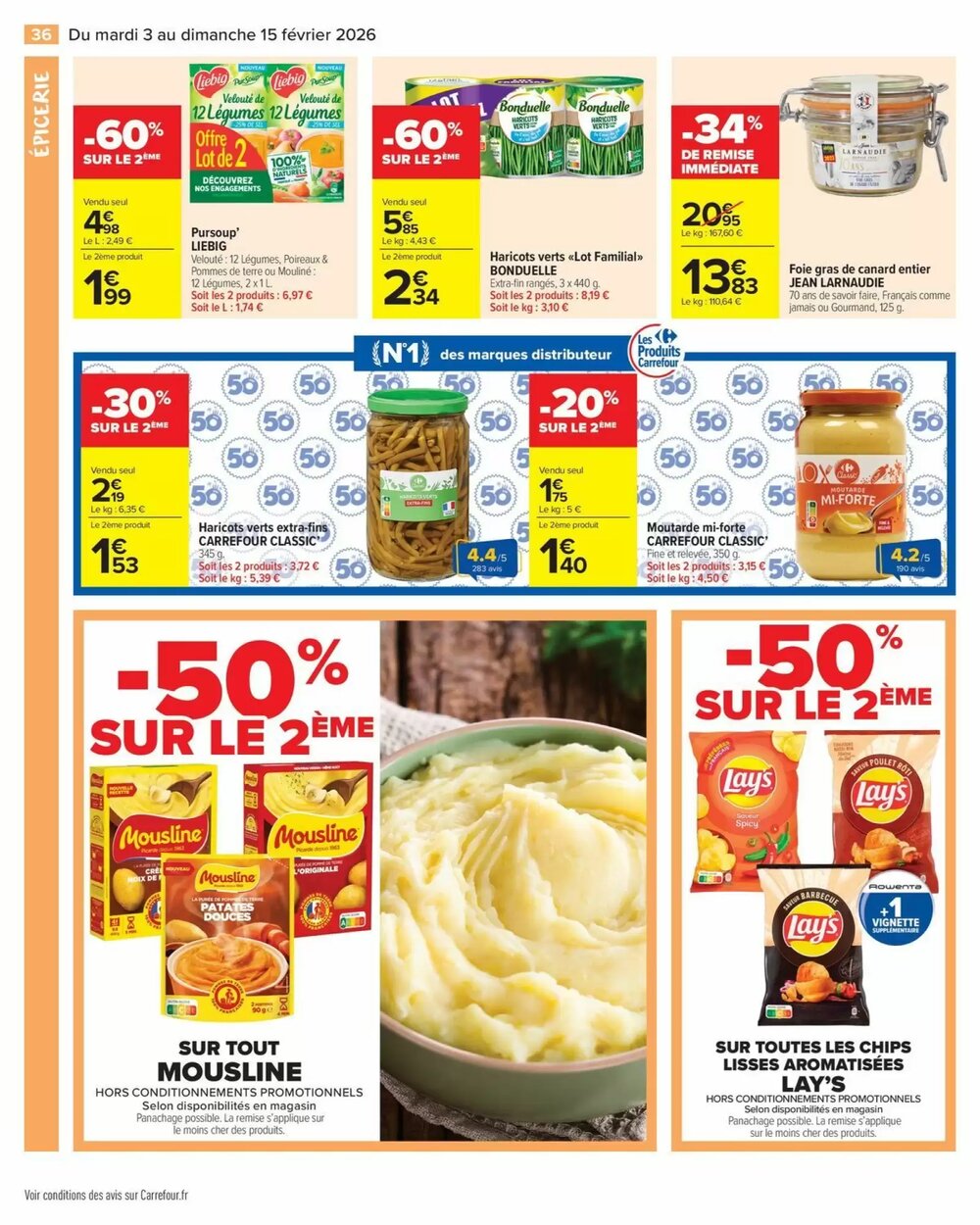 Prospectus promotionnel Carrefour valable à partir du 03/02/2026 - Page 38.
