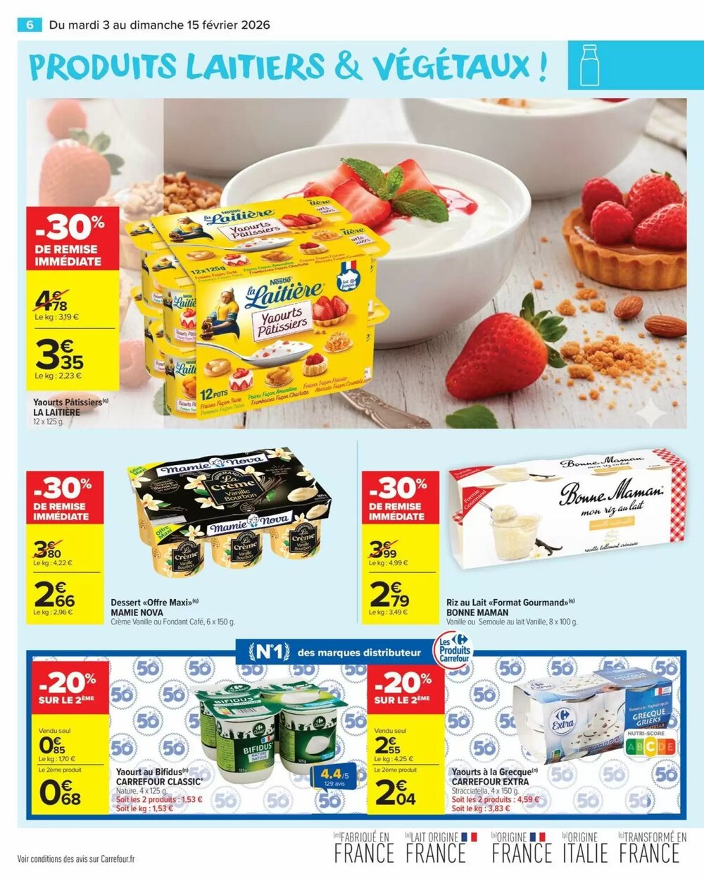 Prospectus promotionnel Carrefour valable à partir du 03/02/2026 - Page 8.