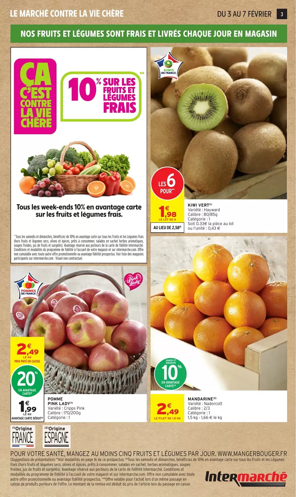 Prospectus promotionnel Intermarché valable à partir du 03/02/2026 - Page 3.