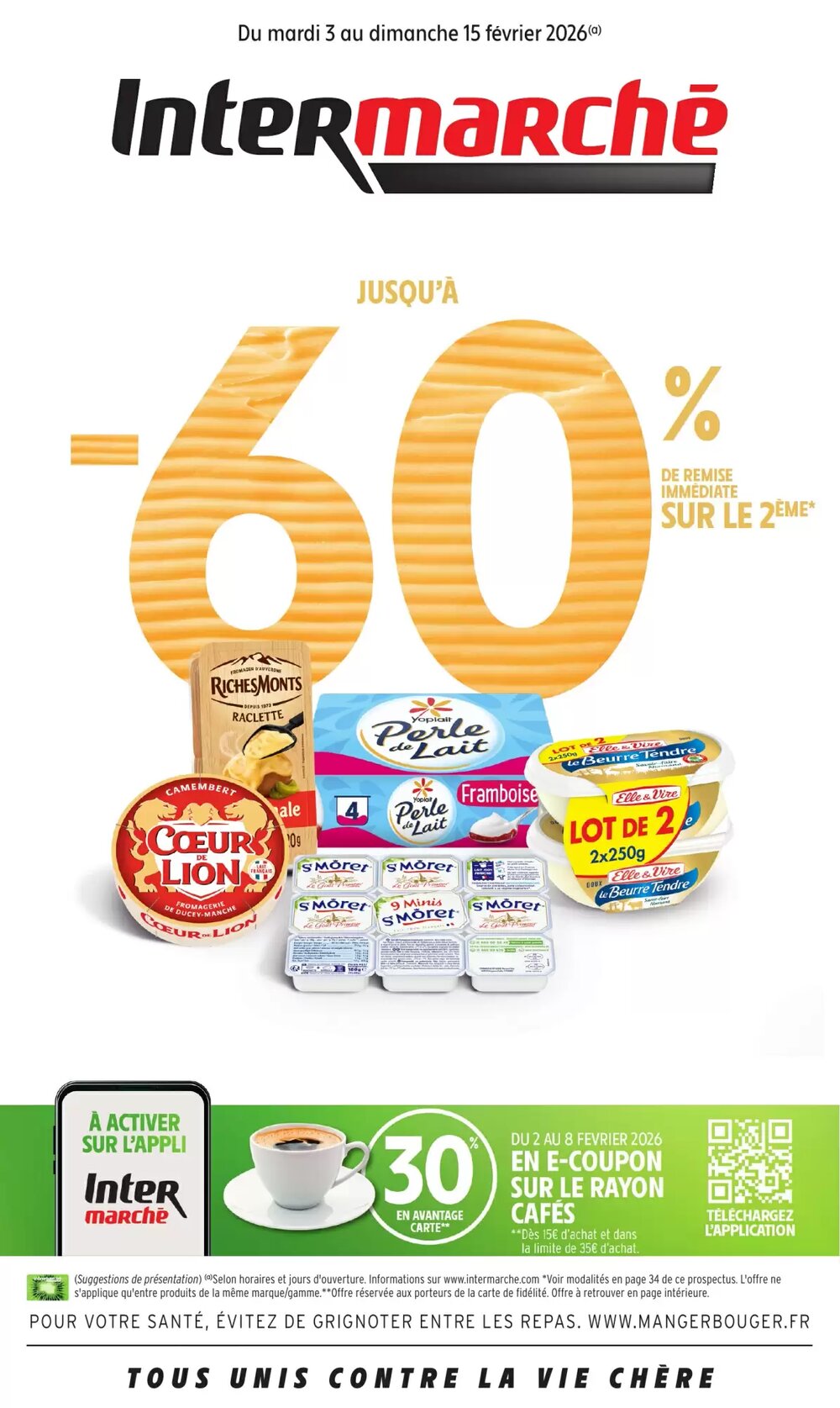 Prospectus promotionnel Intermarché valable à partir du 03/02/2026 - Page 1.