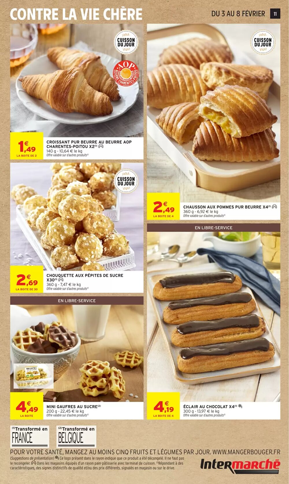 Prospectus promotionnel Intermarché valable à partir du 03/02/2026 - Page 11.