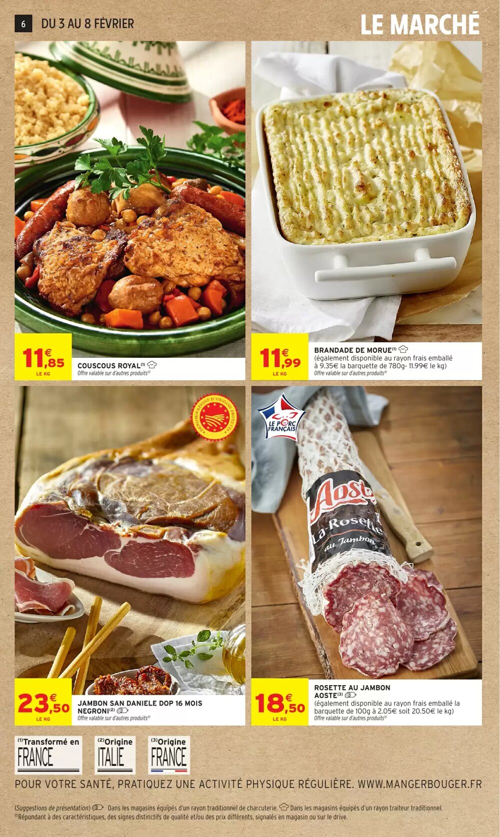 Prospectus promotionnel Intermarché valable à partir du 03/02/2026 - Page 6.