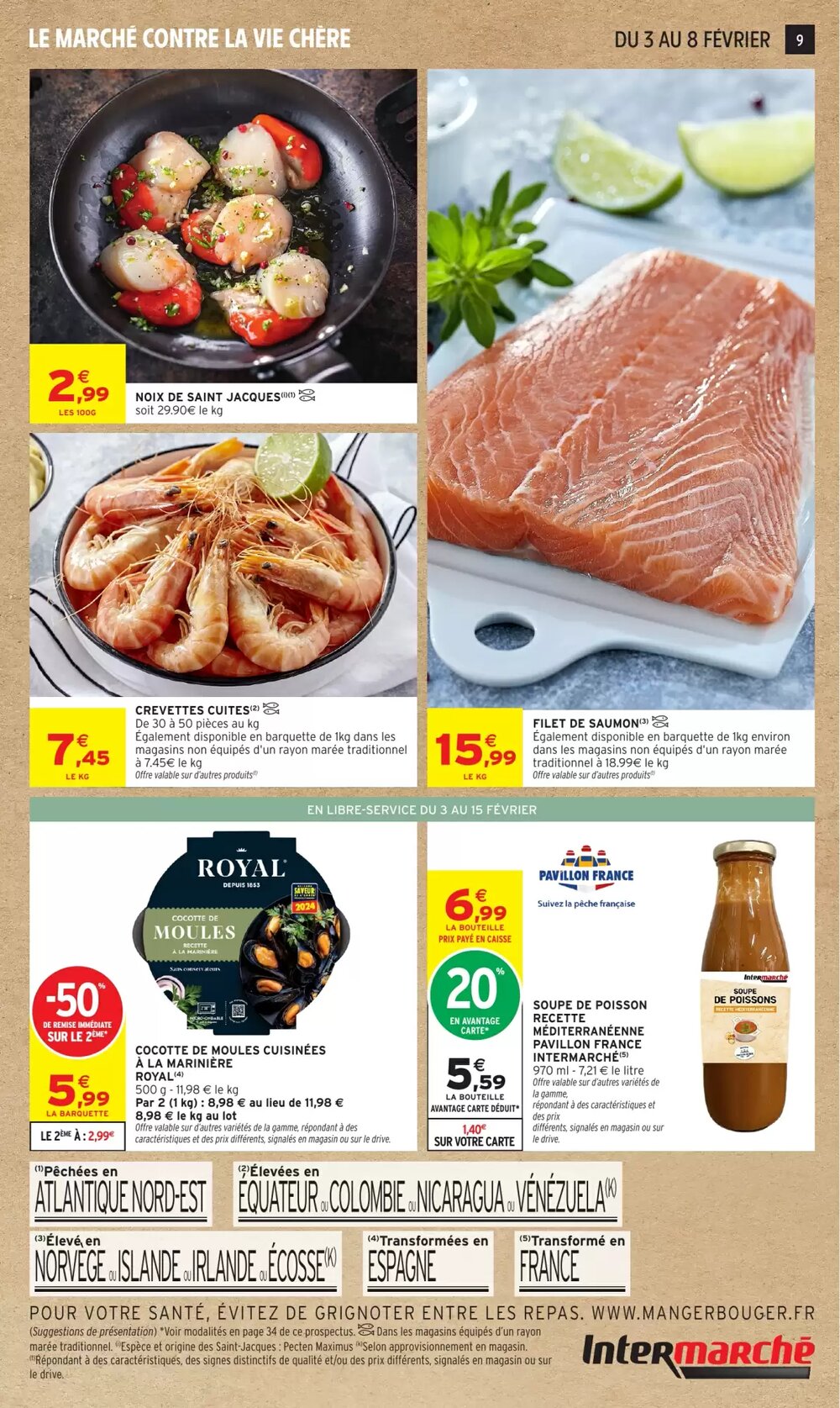 Prospectus promotionnel Intermarché valable à partir du 03/02/2026 - Page 9.