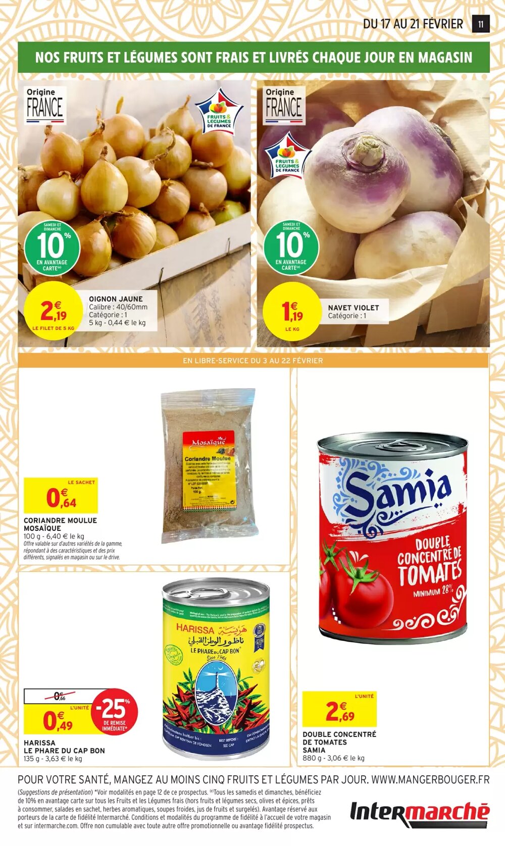 Prospectus promotionnel Intermarché Hyper valable à partir du 03/02/2026 - Page 11.