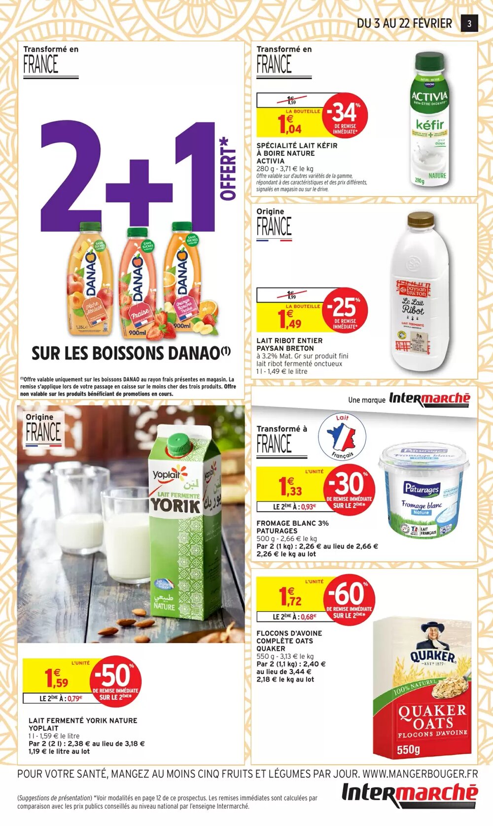 Prospectus promotionnel Intermarché Hyper valable à partir du 03/02/2026 - Page 3.