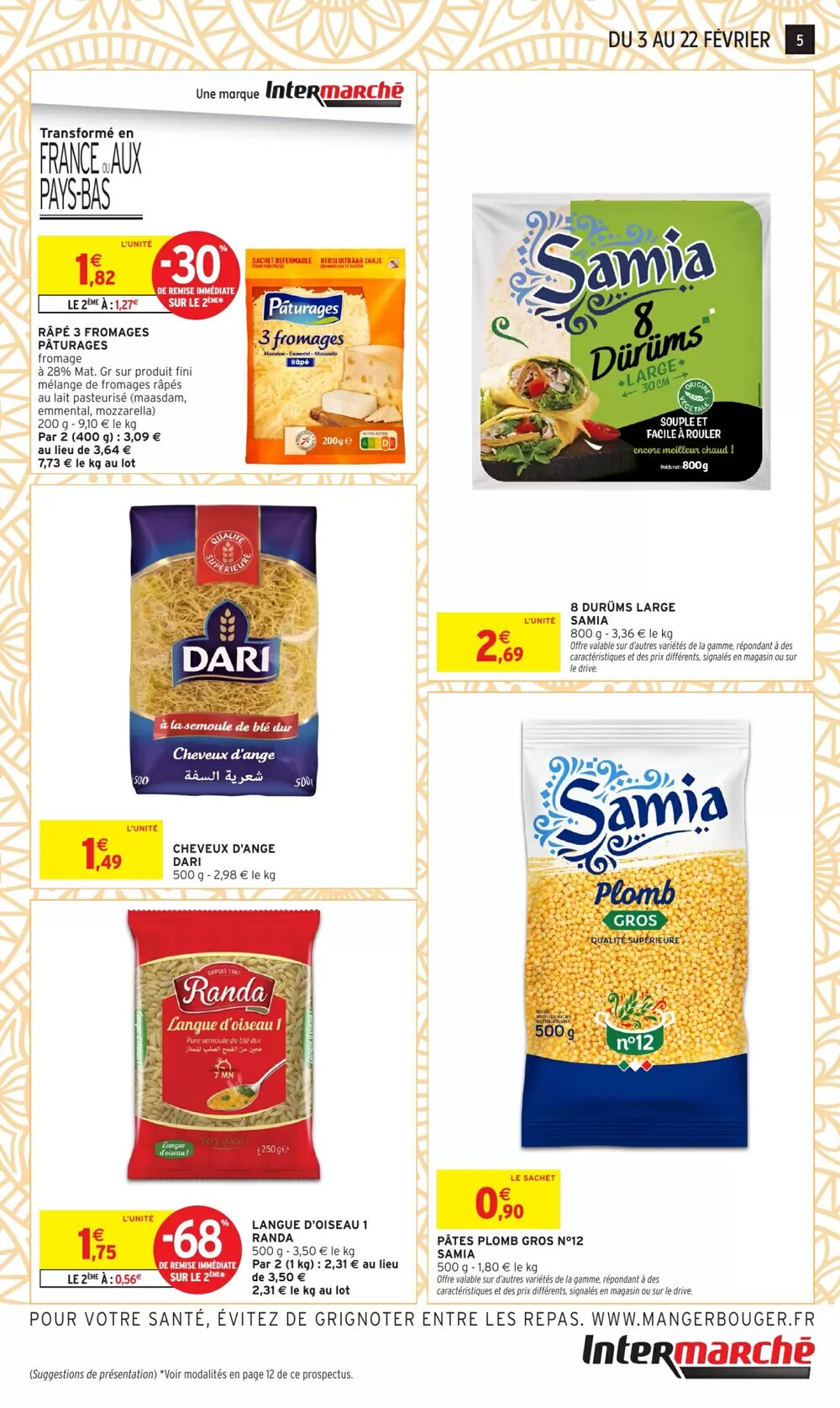 Prospectus promotionnel Intermarché Hyper valable à partir du 03/02/2026 - Page 5.