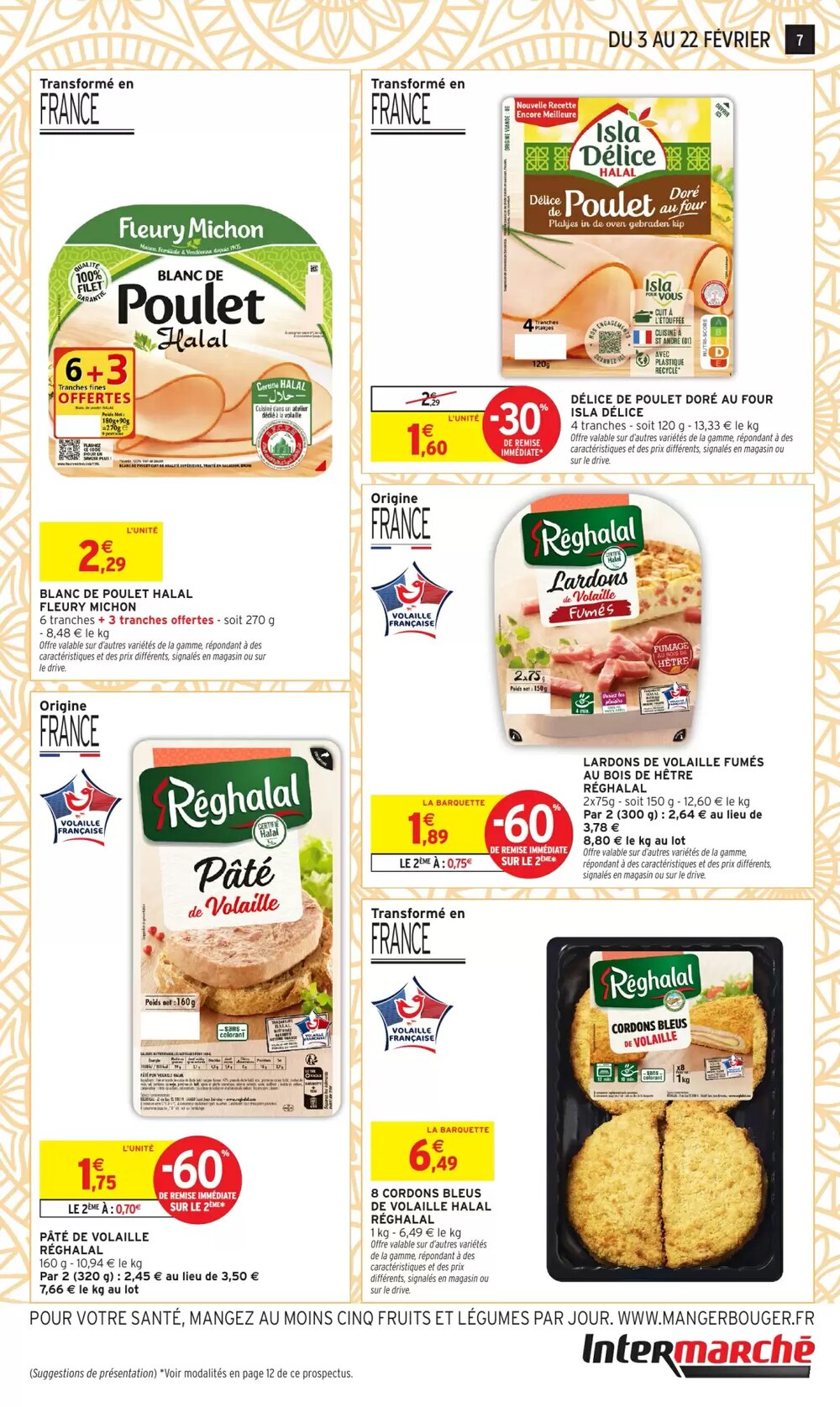 Prospectus promotionnel Intermarché Hyper valable à partir du 03/02/2026 - Page 7.
