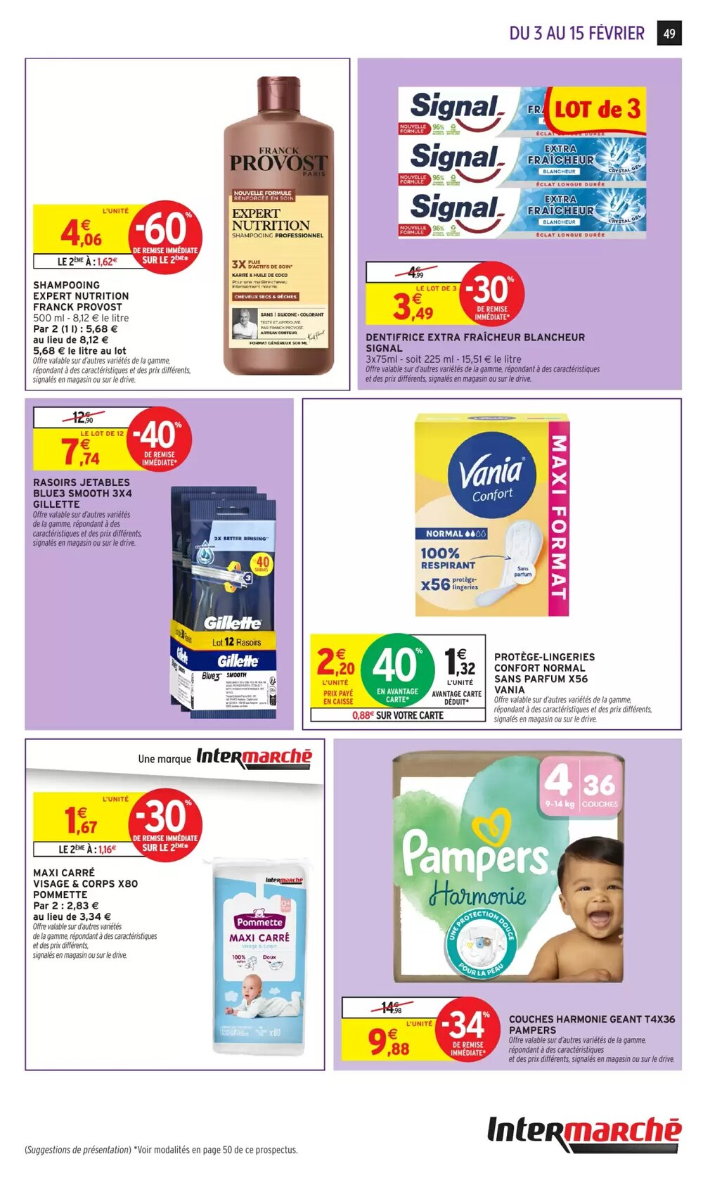Prospectus promotionnel Intermarché Hyper valable à partir du 03/02/2026 - Page 42.