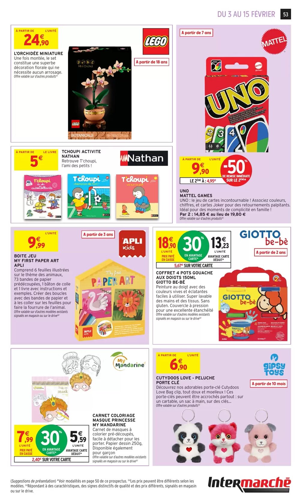 Prospectus promotionnel Intermarché Hyper valable à partir du 03/02/2026 - Page 46.