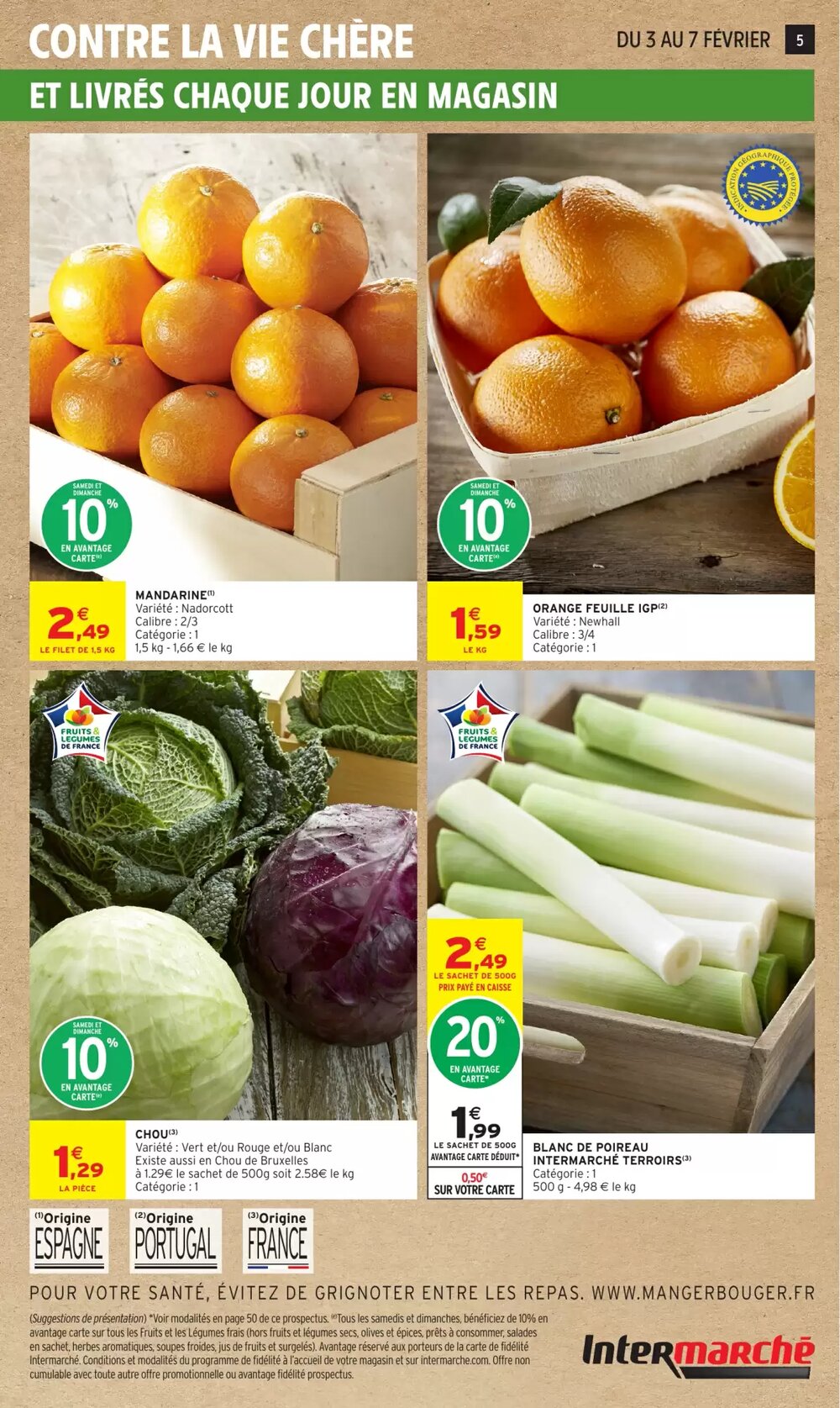 Prospectus promotionnel Intermarché Hyper valable à partir du 03/02/2026 - Page 5.