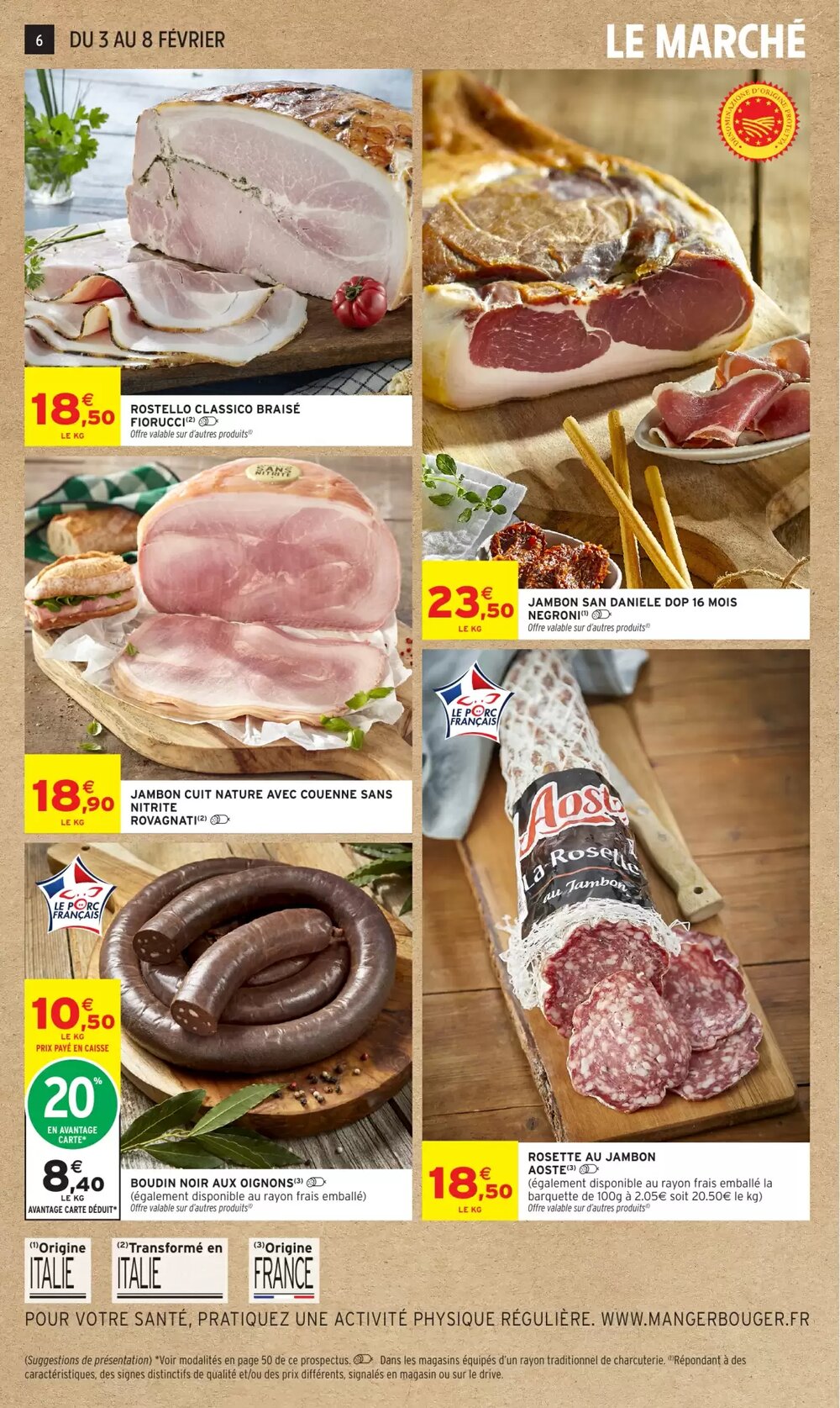 Prospectus promotionnel Intermarché Hyper valable à partir du 03/02/2026 - Page 6.