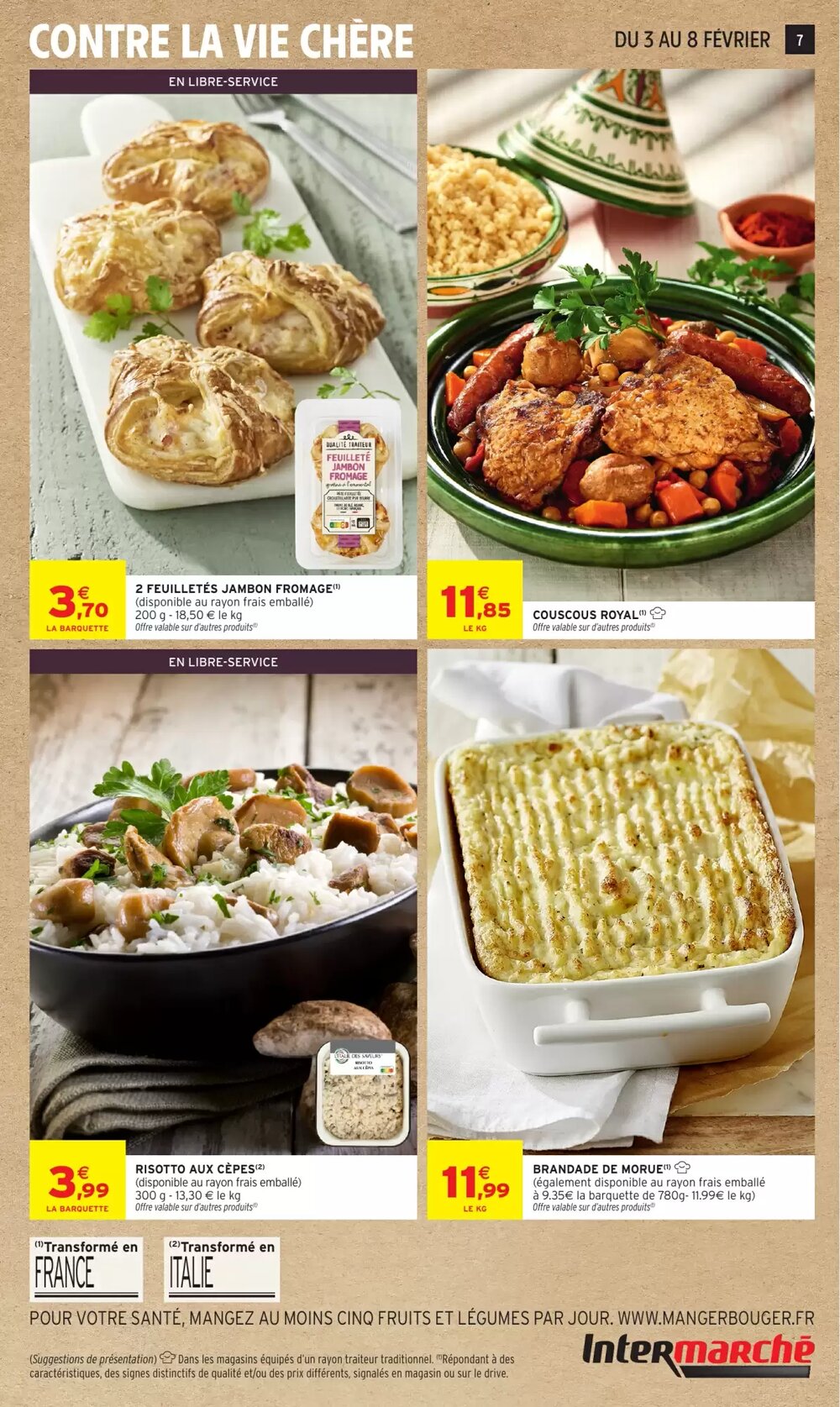Prospectus promotionnel Intermarché Hyper valable à partir du 03/02/2026 - Page 7.