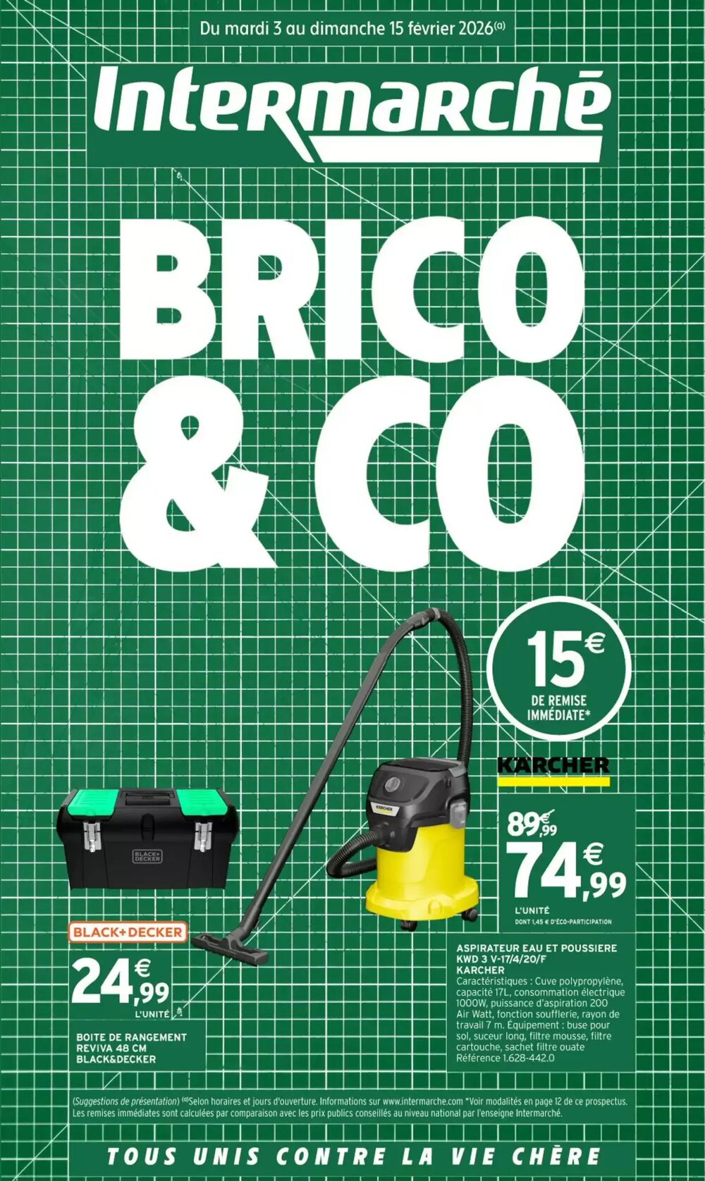 Prospectus promotionnel Intermarché Hyper valable à partir du 03/02/2026 - Page 1.