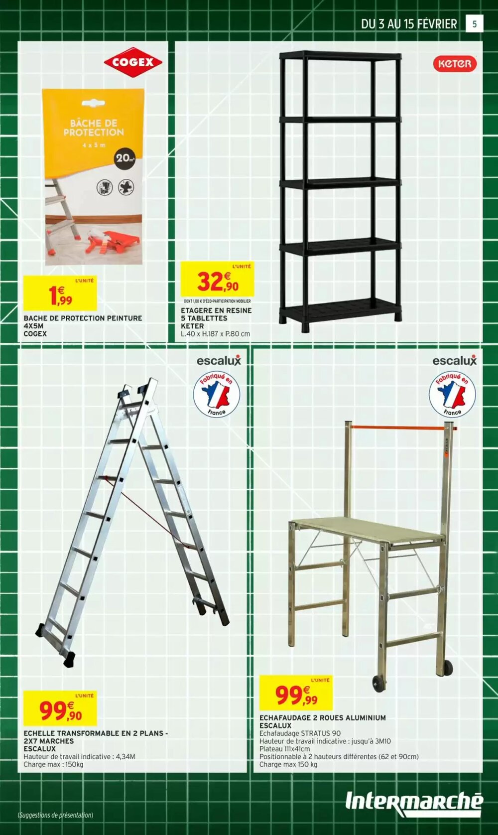 Prospectus promotionnel Intermarché Hyper valable à partir du 03/02/2026 - Page 5.
