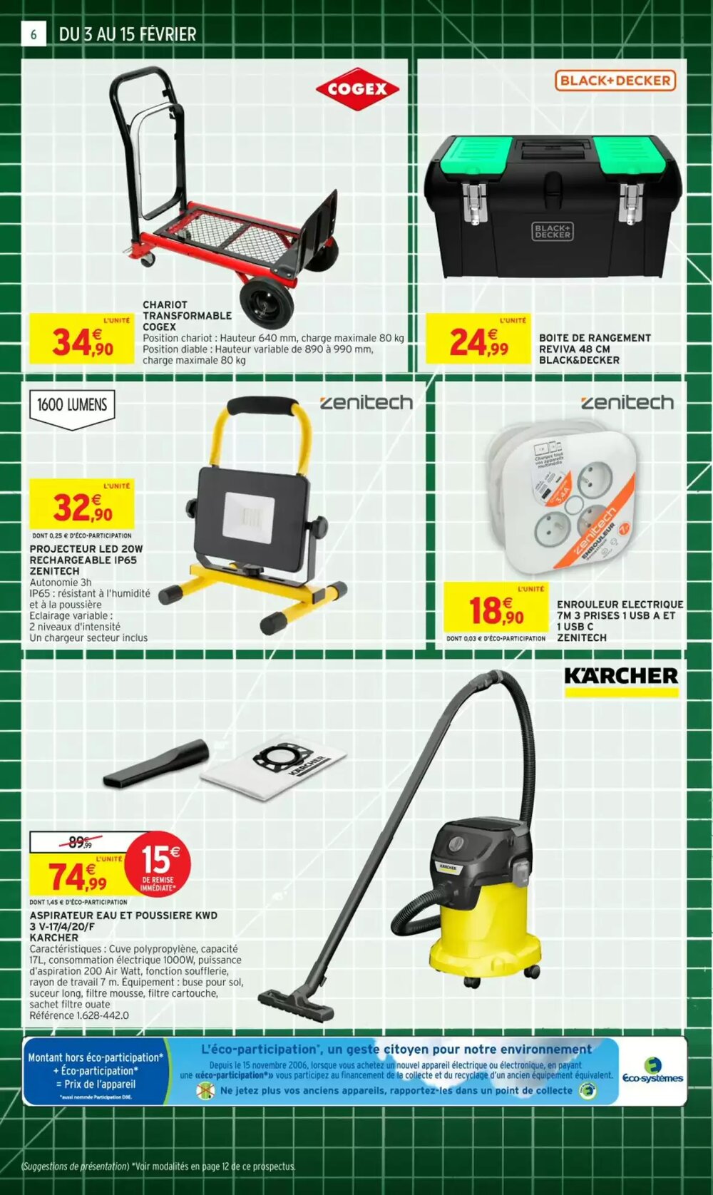 Prospectus promotionnel Intermarché Hyper valable à partir du 03/02/2026 - Page 6.