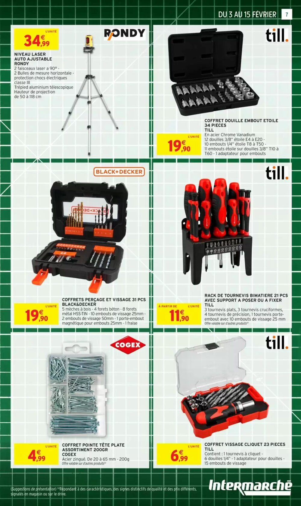 Prospectus promotionnel Intermarché Hyper valable à partir du 03/02/2026 - Page 7.