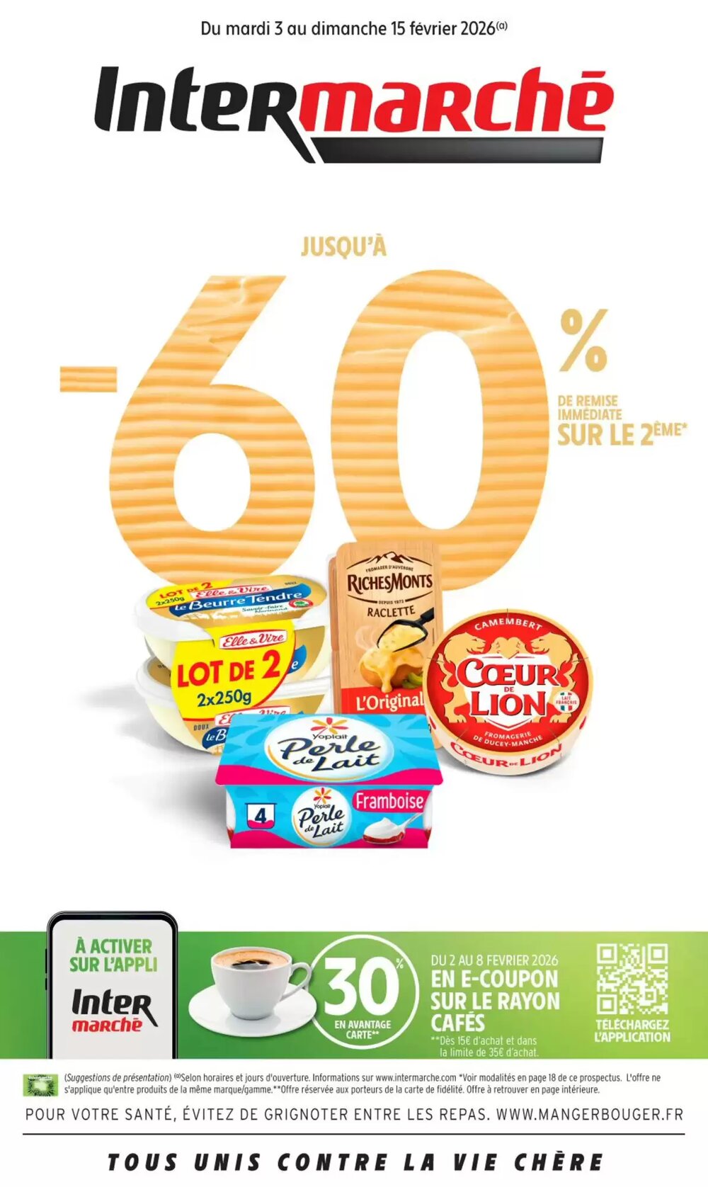 Prospectus promotionnel Intermarché valable à partir du 03/02/2026 - Page 1.