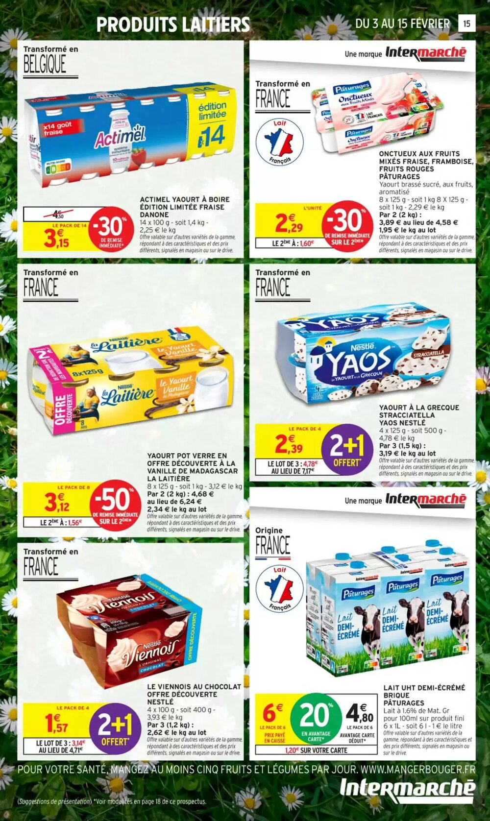 Prospectus promotionnel Intermarché valable à partir du 03/02/2026 - Page 15.